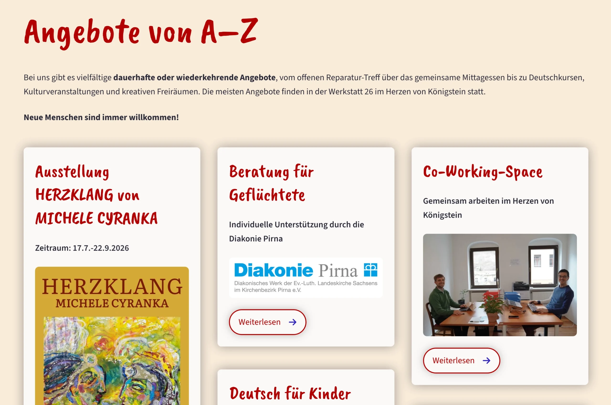 Website von weltbewusst e.V.